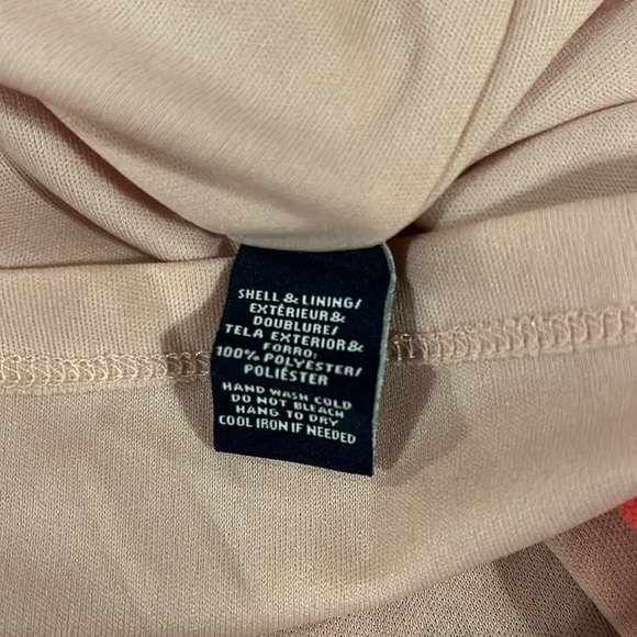 American Living Pink Lace Fit & Flare Dress - Picture 15 of 16